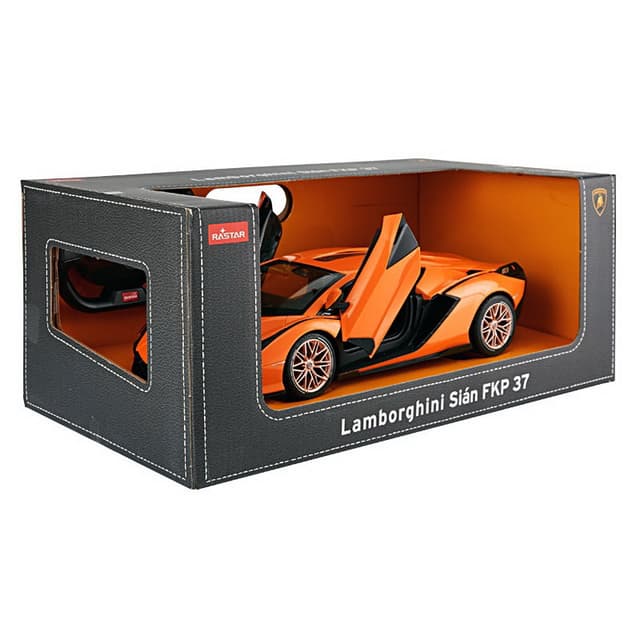 Masina cu Telecomanda - Lamborghini Sian FKP 37 - Portocaliu | Rastar