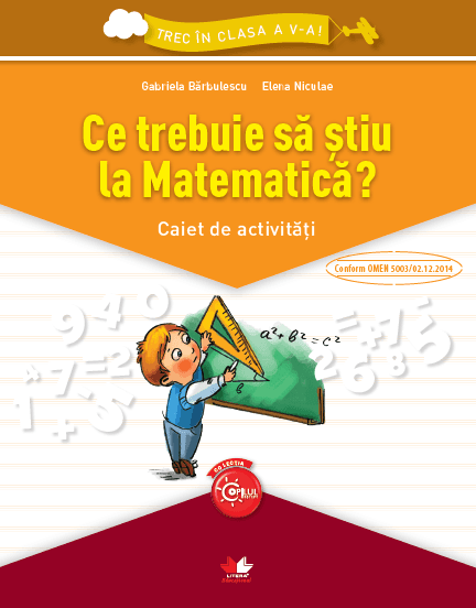 Ce trebuie sa stiu la matematica? - Caiet de activitati |