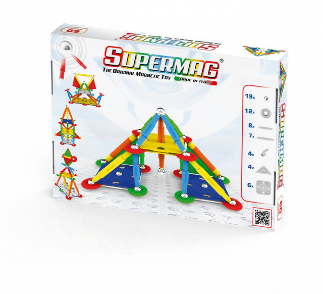 Set de constructie magnetic Projects Multicolor - 60 piese | Supermag