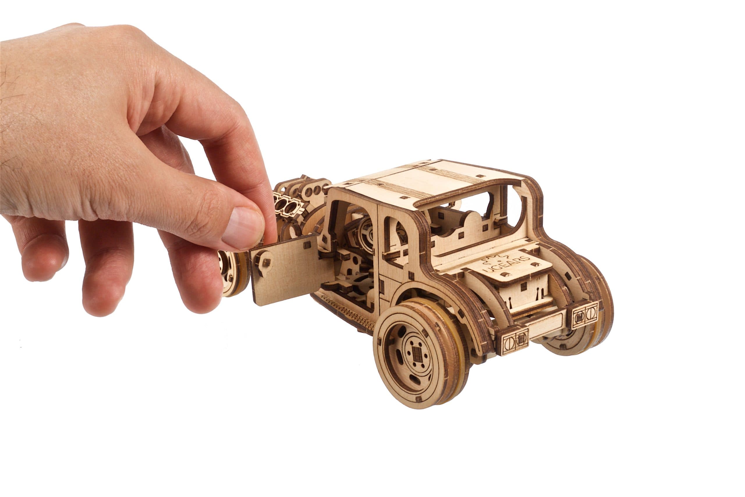 Puzzle mecanic - Hot Rod Furious Mouse | Ugears