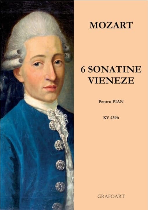 Sase sonatine vieneze pentru pian | Wolfgang Amadeus Mozart