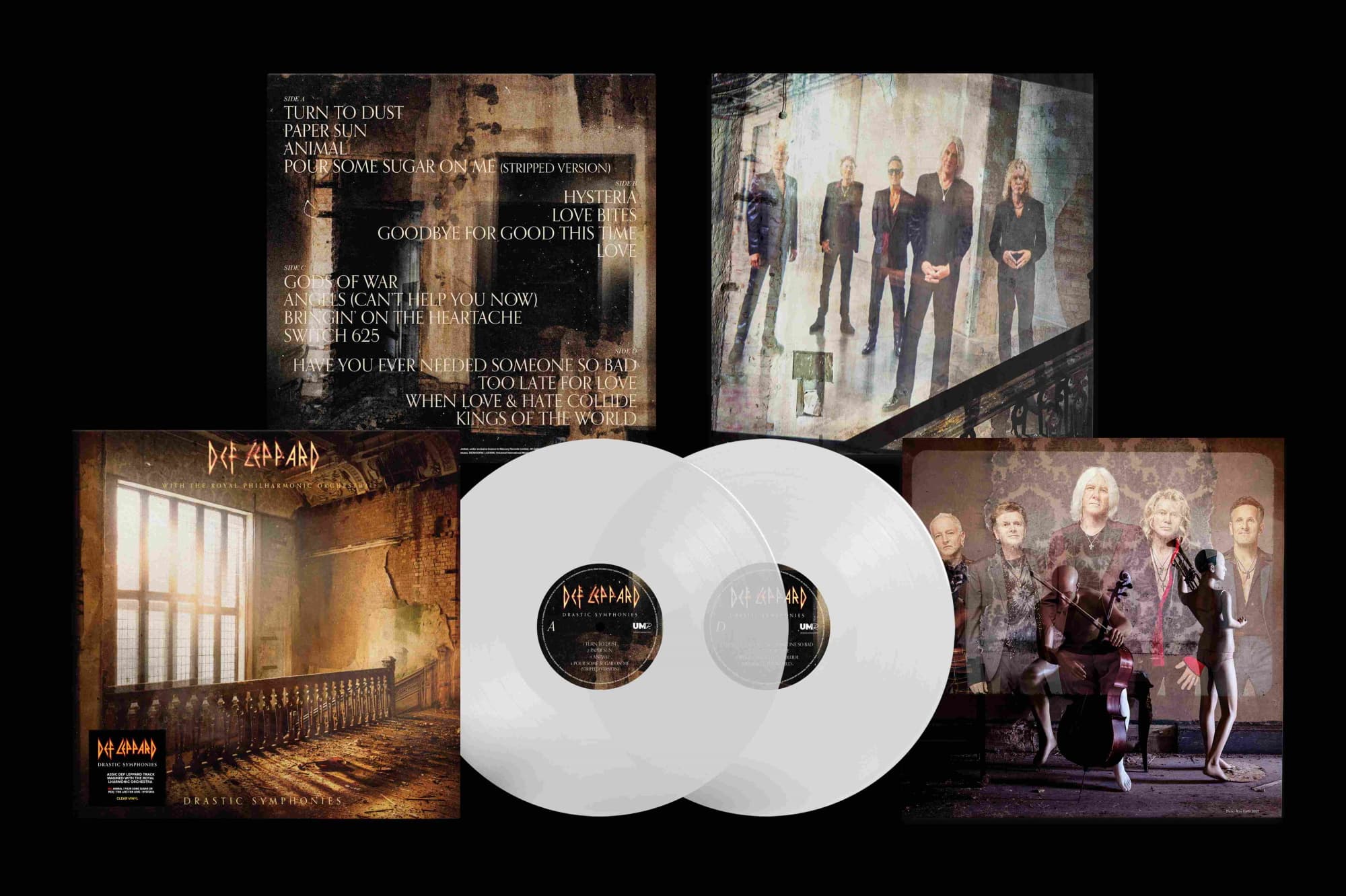 Drastic Symphonies (Clear Vinyl) | Def Leppard, Royal Philharmonic Orchestra