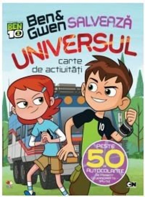 Ben & Gwen salveaza universul.Carte de activitati cu autocolante |