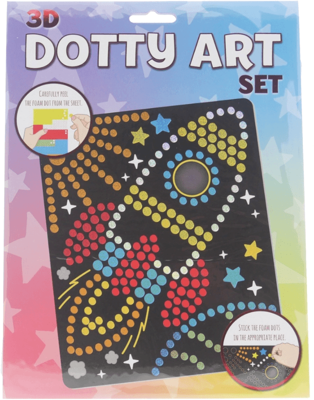 Set artistic 3D cu buline - Racheta | Wins Holland
