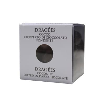 Drajeuri Cocos glazurat cu ciocolata neagra | T'A Milano