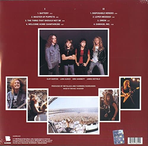 Master Of Puppets - Vinyl | Metallica