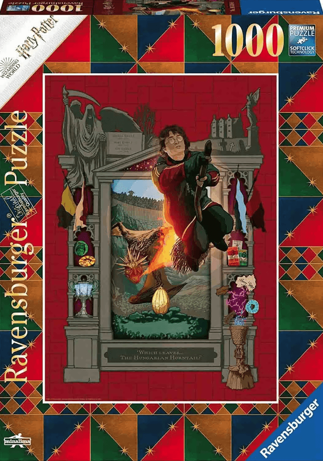 Puzzle - Harry Potter si pocalul de foc, 1000 piese | Ravensburger