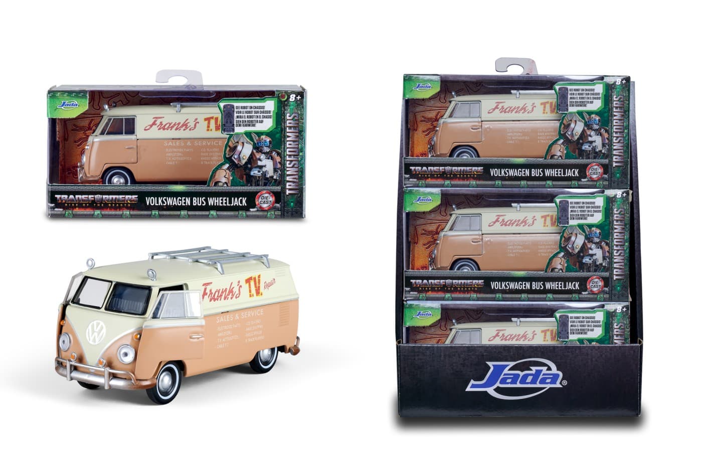 Masinuta - Transformers - Volkswagen Bus Wheeljack | Jada Toys