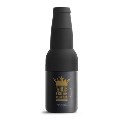 Termos pentru bere Frosty Beer 2 Go - Negru | AD-N-ART