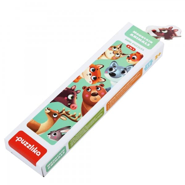 Puzzle - Animalutele de la munte | Cubika