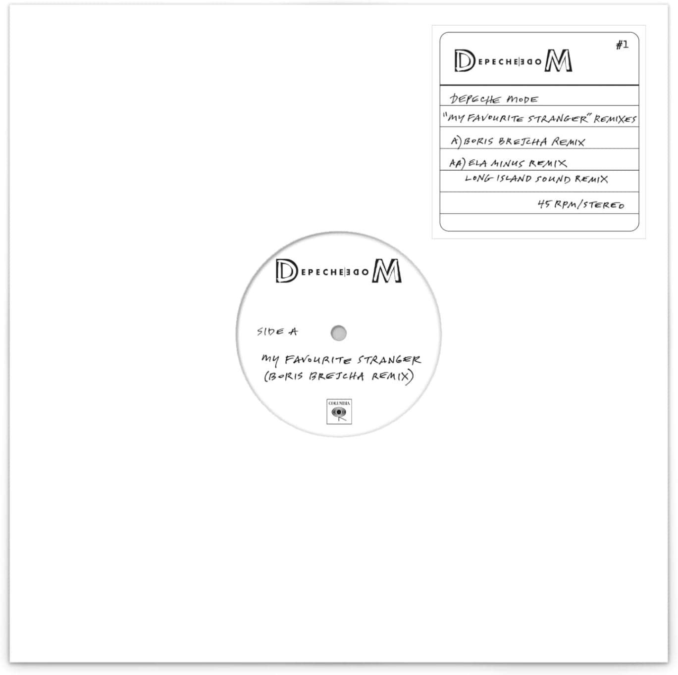 My Favourite Stranger - Remixes (Vinyl, 45 RPM) | Depeche Mode