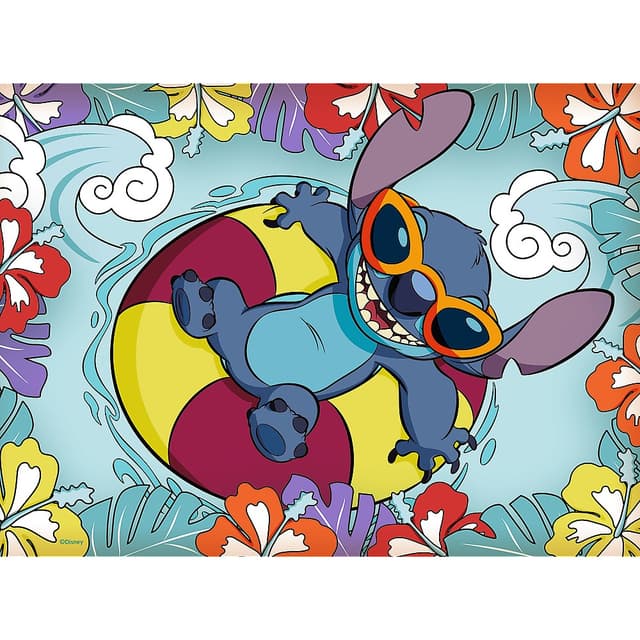 Puzzle 30 piese - Lilo & Stitch - Stitch in vacanta | Trefl