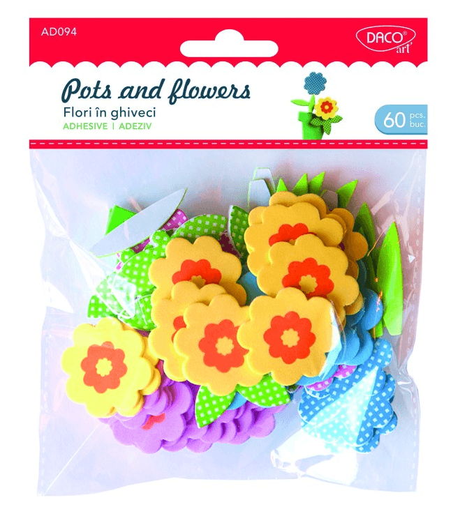 Accesorii craft - Flori in ghiveci | Daco