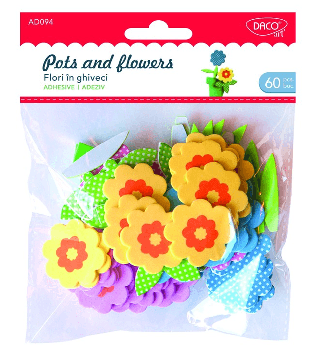 Accesorii craft - Flori in ghiveci | Daco