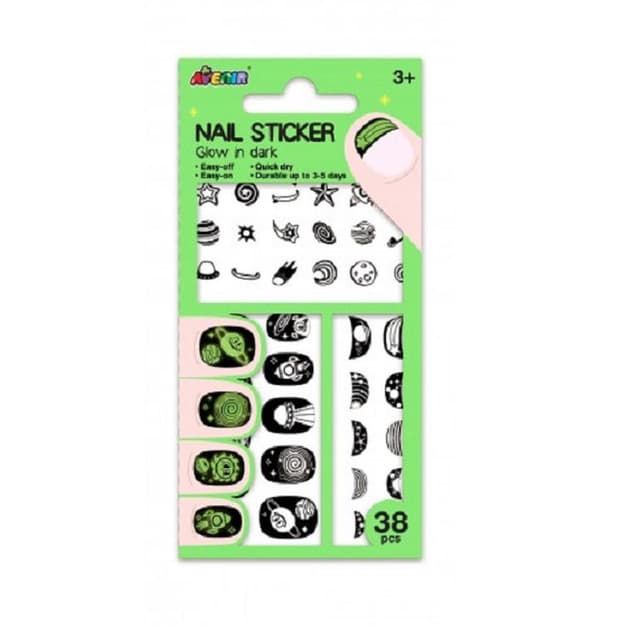 Set stickere pentru unghii - In the dark spaces | Avenir