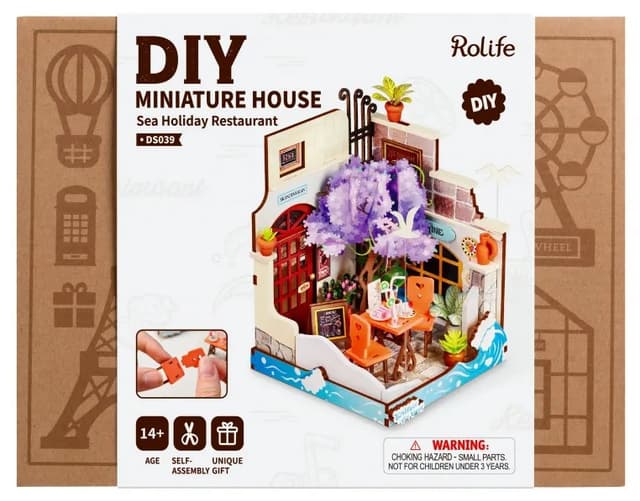Diorama - Puzzle 3D - Restaurantul Sea Holiday | Robotime