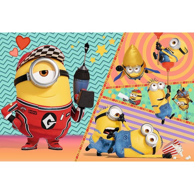 Puzzle 4-in-1 - Despicable Me 4 (Minionii trazniti) | Trefl