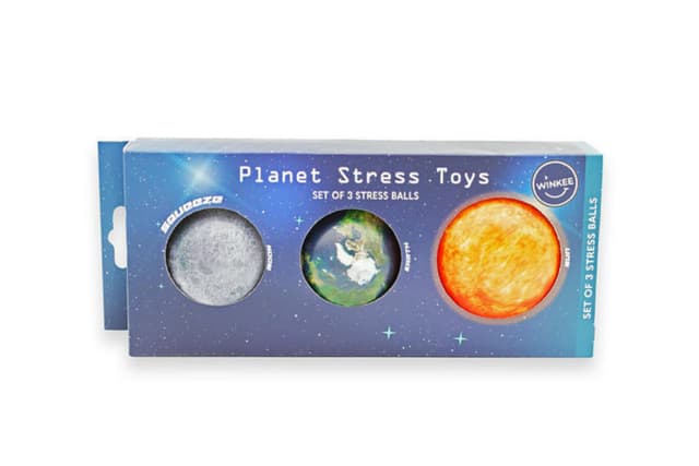 Set 3 jucarii antistres - Planete | Winkee