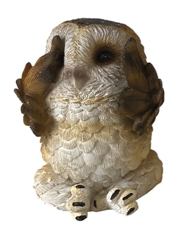 Figurina - Three Wise Brown Owls - See No Evil | Nemesis Now
