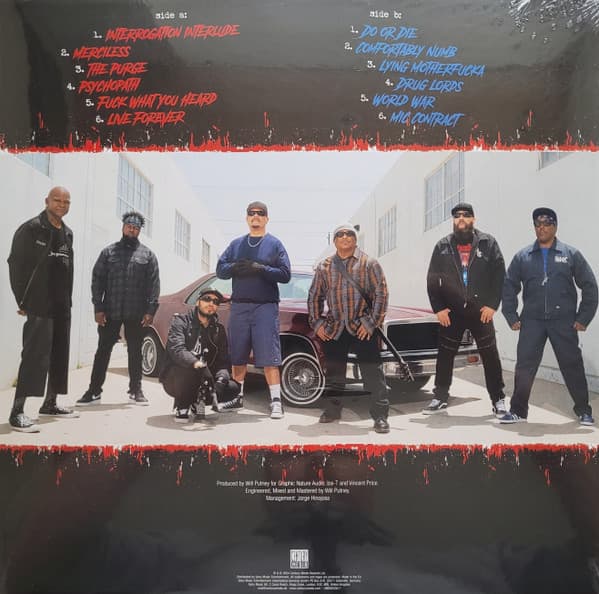 Merciless - Blue Vinyl | Body Count
