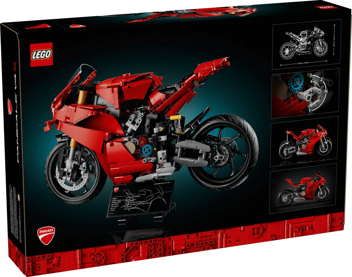 LEGO Technic - Ducati Panigale V4 S Motorcycle (42202) | LEGO
