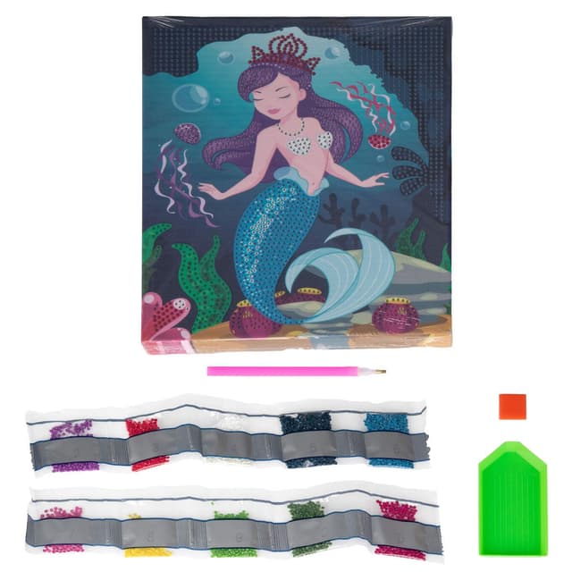 Set creativ - Crystal Painting - Sirena | Strigo