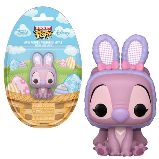 Figurina - Pop! Pocket - Easter Egg - Lilo & Stitch: Angel | Funko