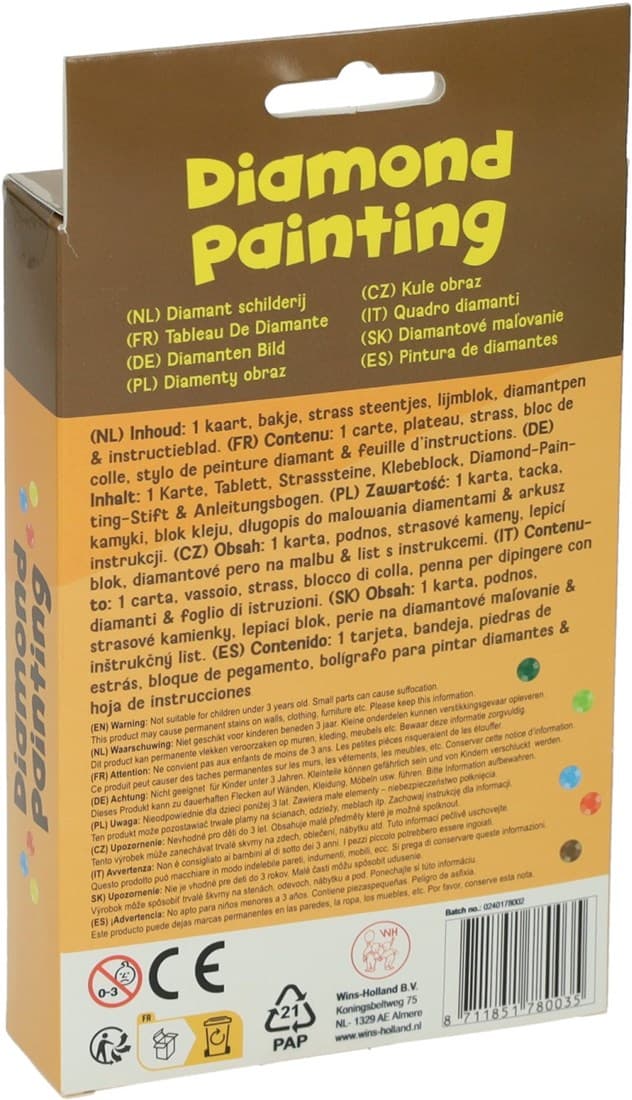 Set creativ - Diamond Paiting - Lion | Wins Holland