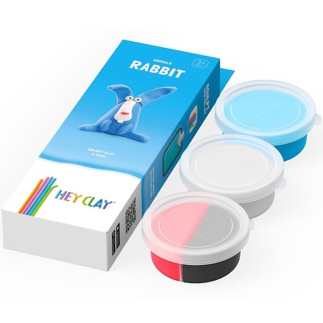 Set creativ din lut - Hey Clay Animals - Iepure | Hey Clay
