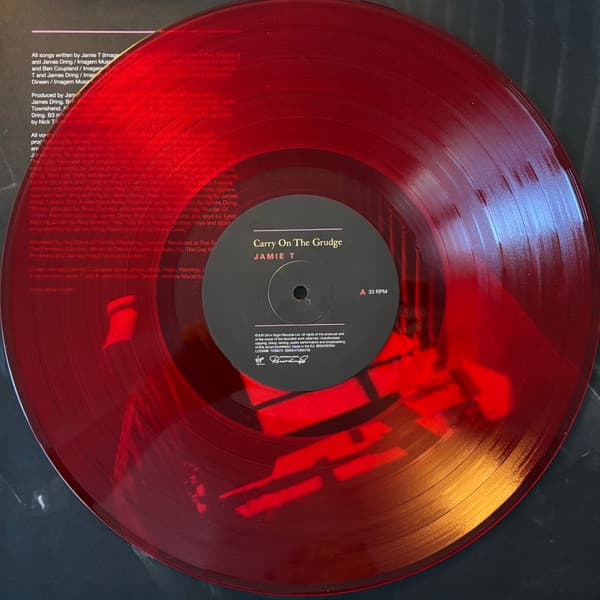 Carry On The Grudge - Clear Red Vinyl | Jamie T