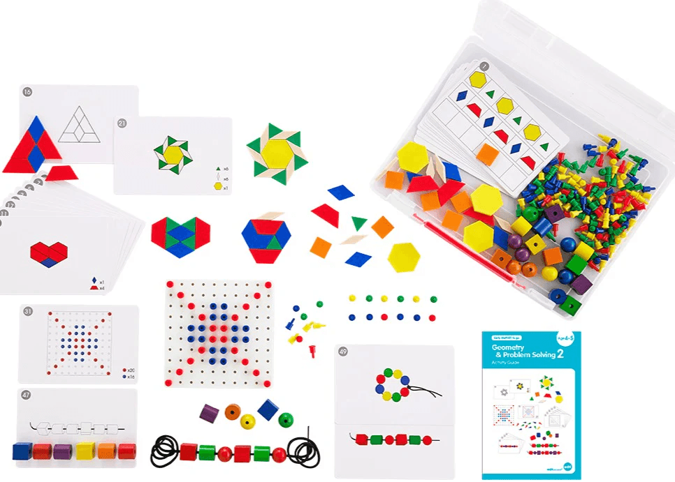 Set educativ - Early Math101 - Geometry & Problem Solving, Level 2 | Edx Education