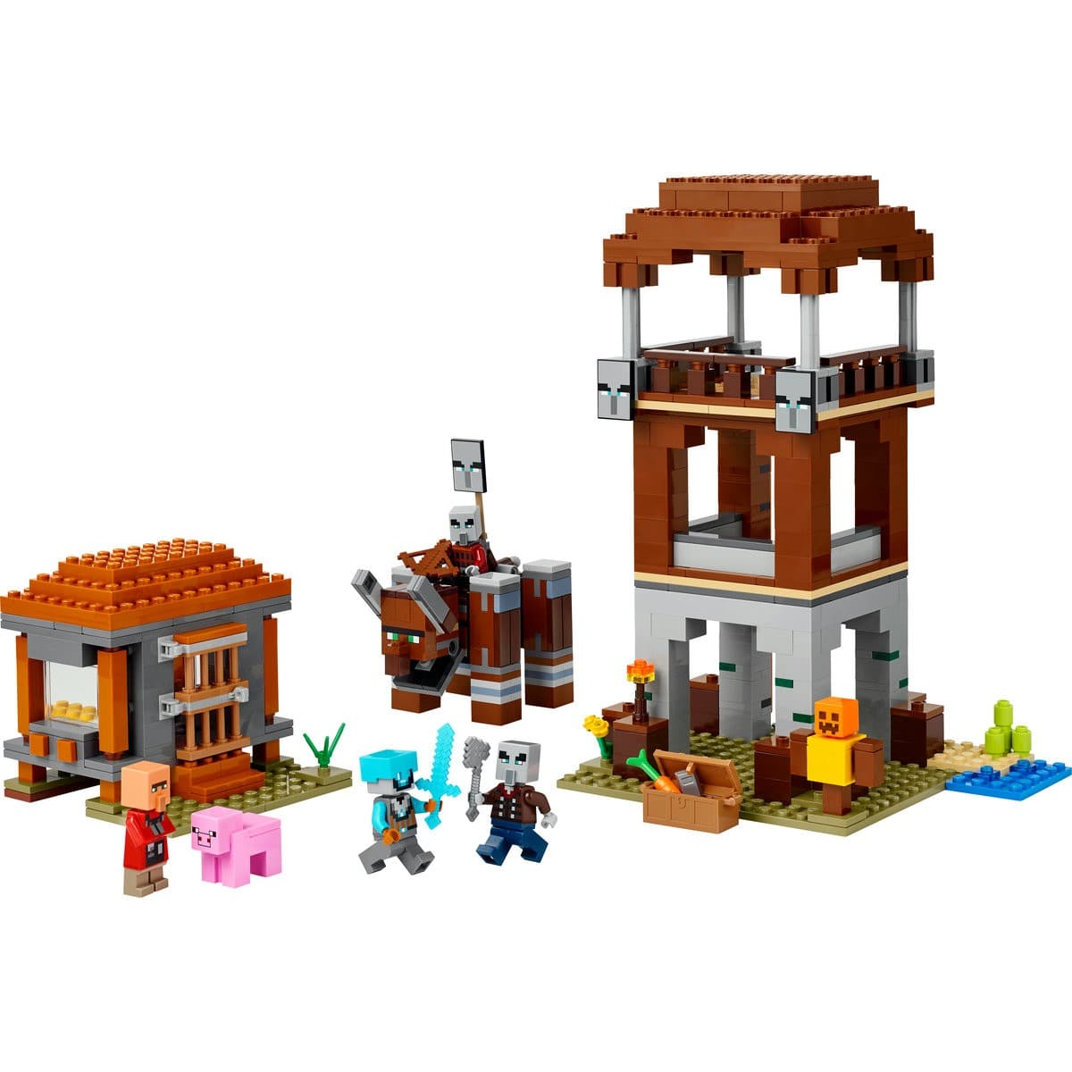 LEGO Minecraft - Avanpostul Jefuitorului si Distrugator (21278) | LEGO