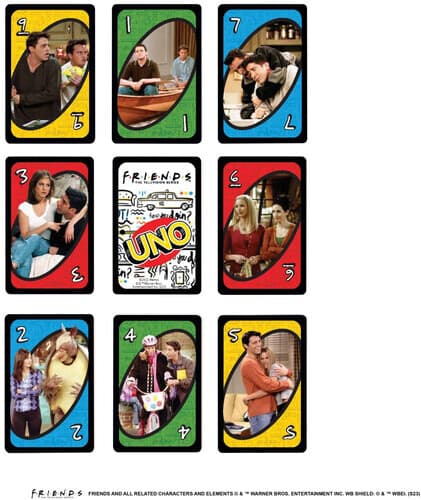 Joc de carti - Uno - Friends | Mattel