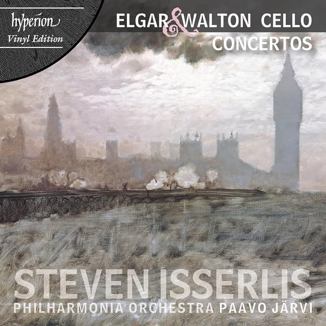 Elgar & Walton Cello Concertos - Vinyl | Paavo Jarvi, Philharmonia Orchestra, Steven Isserlis