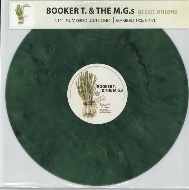 Green Onions - Green Marble Vinyl | Booker T & The MG's