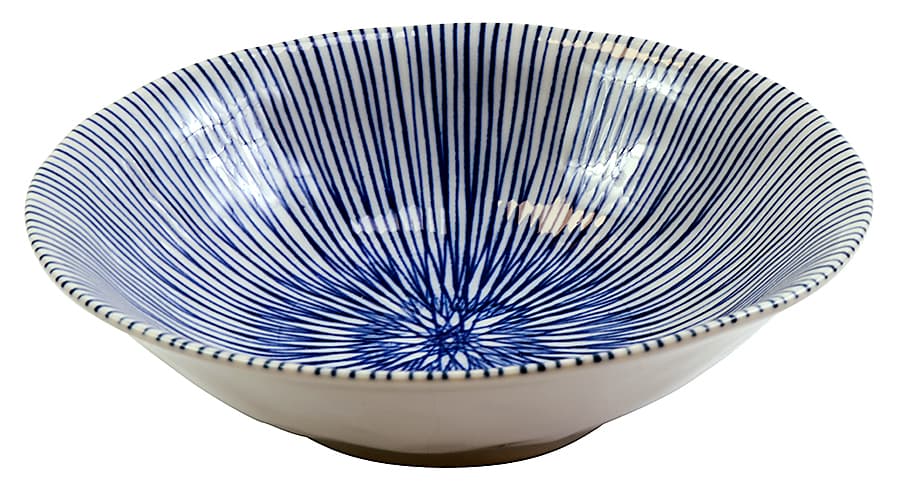 Bol - Blue Long Stripes | Tajimi