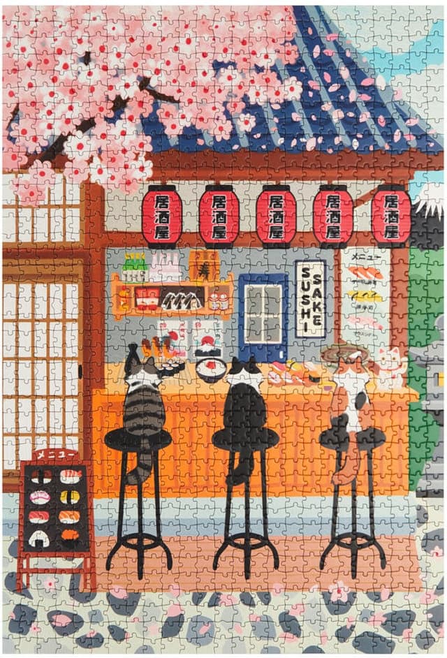 Puzzle 1000 piese - Sushi Cats | Balvi