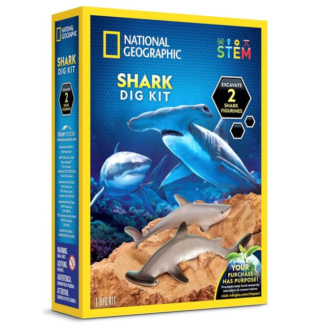 Set educativ - National Geographic - Descoperirea rechinilor | National Geographic