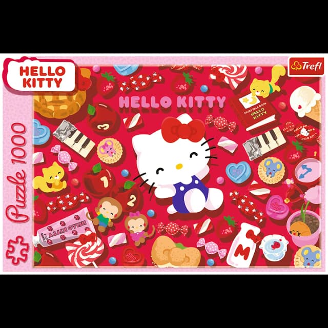 Puzzle 1000 de piese - Hello Kitty | Trefl