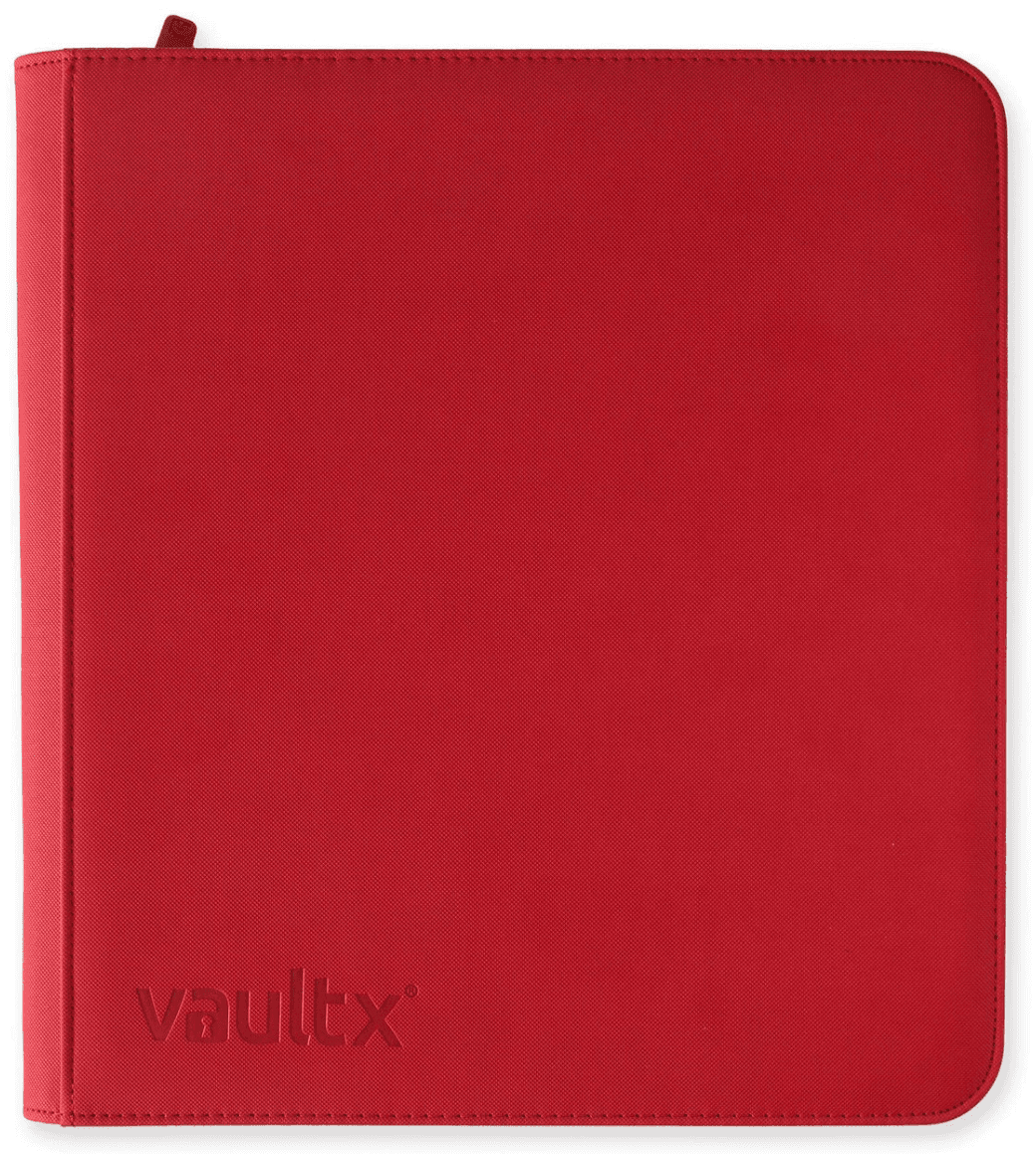 Binder TCG - 12-Pocket Exo-Tec - Vault X (Red) | Vault X