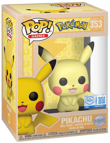 Figurina Pikachu (Pastel) - Pokemon - Pop! Games - Funko | Funko