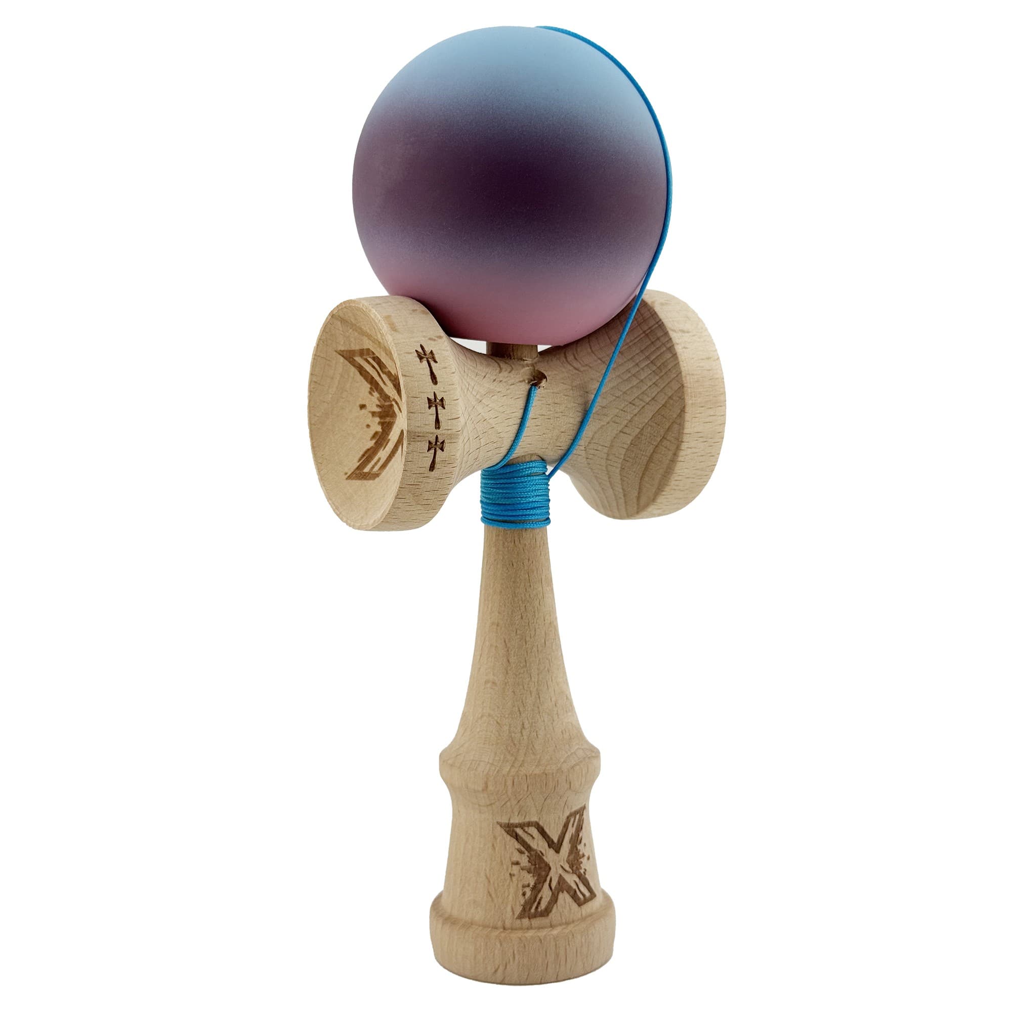 Jucarie de indemanare - Kendama X - Albastru/Mov/Roz | X