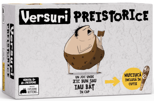 Joc de societate - Versuri preistorice (RO) | Exploding Kittens