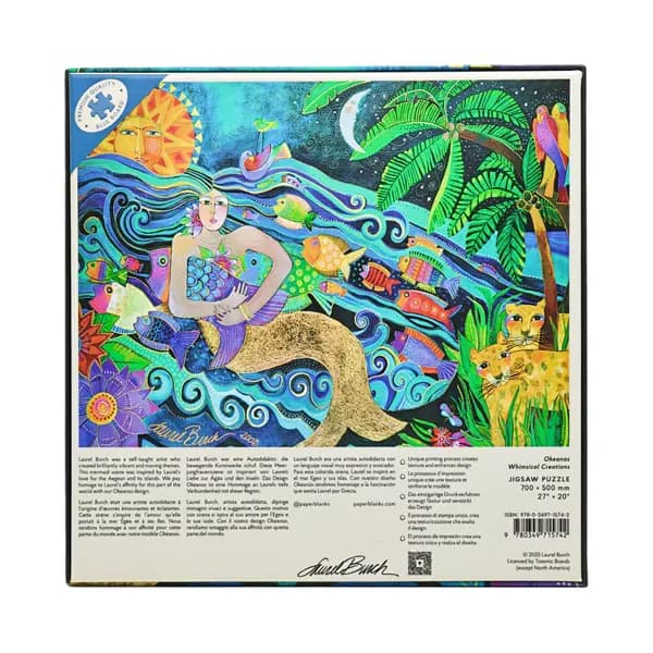 Puzzle - Whimsical Creations - Okeanos, 1000 piese | Paperblanks