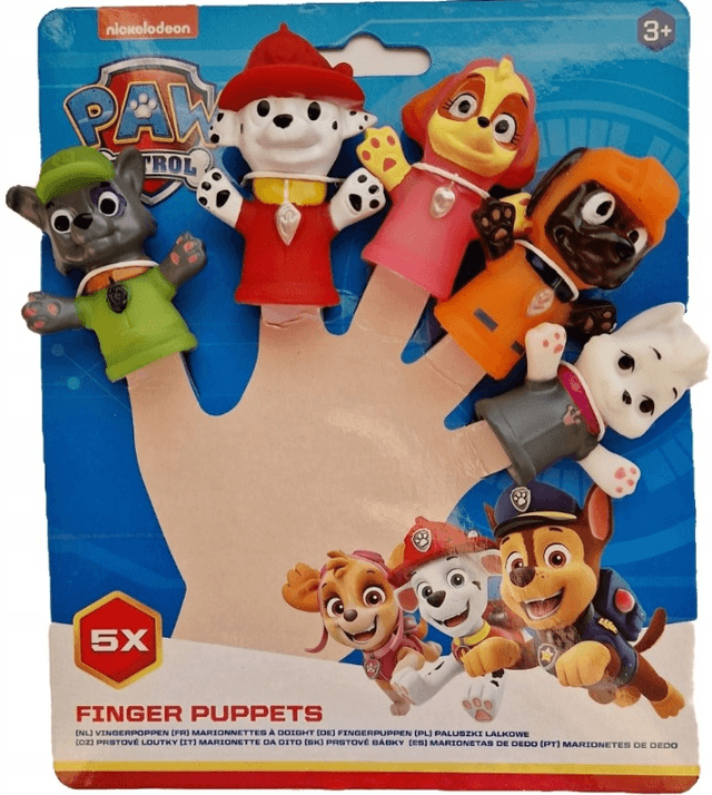Marioneta pentru degete - Set 5 personaje Paw Patrol - Skye | Hasbro
