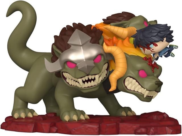 Figurina - Pop! Deluxe - Solo Leveling: Sung Jinwoo vs. Cerberus | Funko