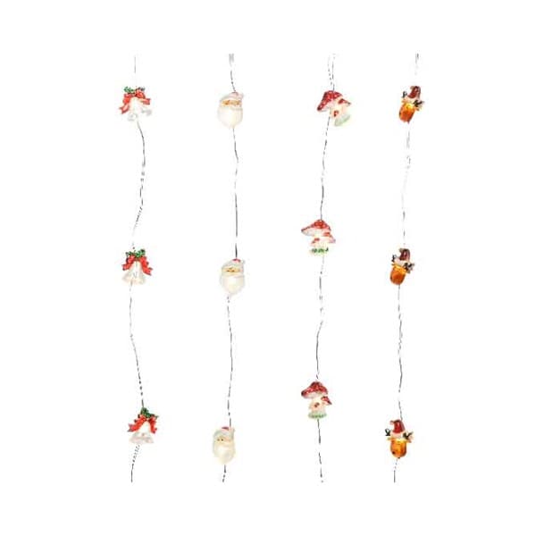 Instalatie decorativa - Micro LED X-mas - Silver and Warm White | Kaemingk