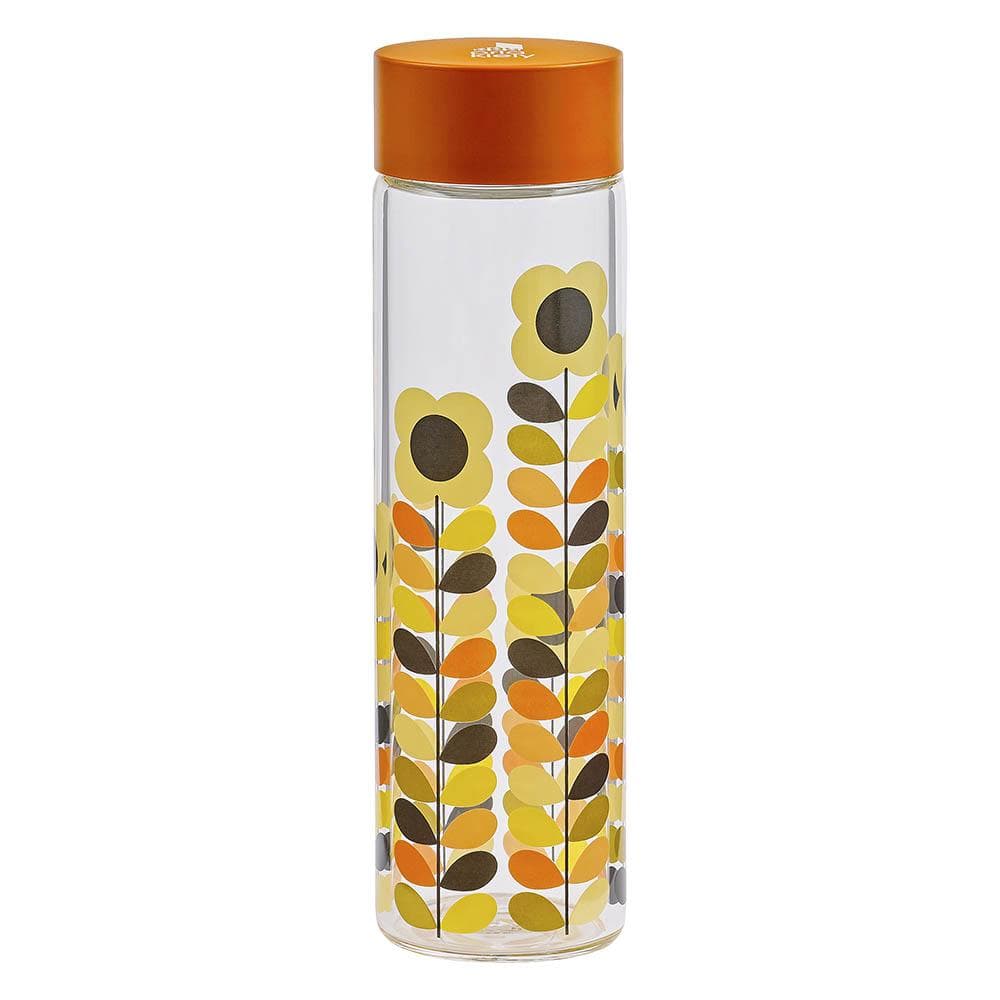 Sticla de apa - Orla Kiely Multi Stem Glass Water Bottle | Wild & Wolf