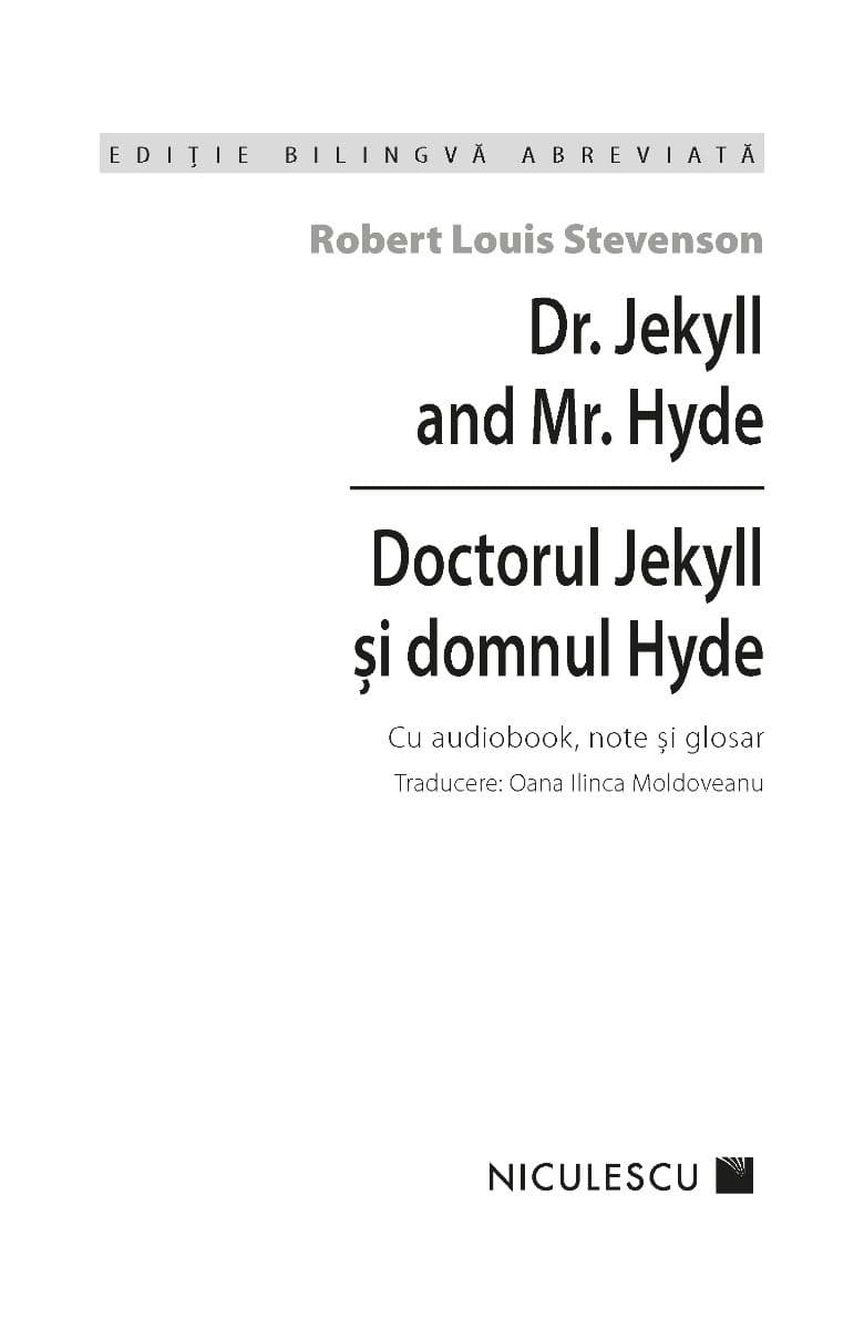 Doctorul Jekyll si domnul Hyde | Robert Louis Stevenson