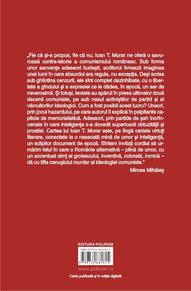 Fake news in Epoca de Aur | Ioan T. Morar